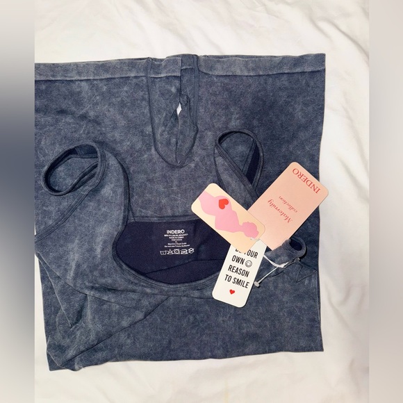 NWT INDERO MATERNITY  ROMPER STRETCH GREY SIZE XL - Picture 5 of 6